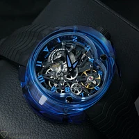 Часы Franc Vila  Cobra Skeleton Suspended Blue Neoralite  18E.NEO.V03