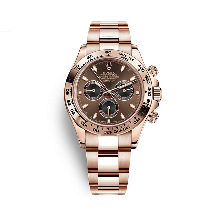 Часы Rolex  Daytona Cosmograph 40Mm Everose Gold Chocolate Dial  116505