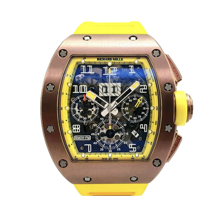 Часы Richard Mille  Felipe Massa Yellow Bronzo Limited Edition Titanium Watch  RM011 AL Ti