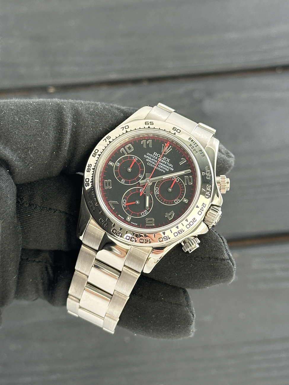 Часы Rolex  Cosmograph Daytona White Gold Racing Dial Z-Series   116509