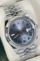 Часы Rolex  Datejust 41Mm Steel &amp; White Gold Wimbledon Dial  126334
