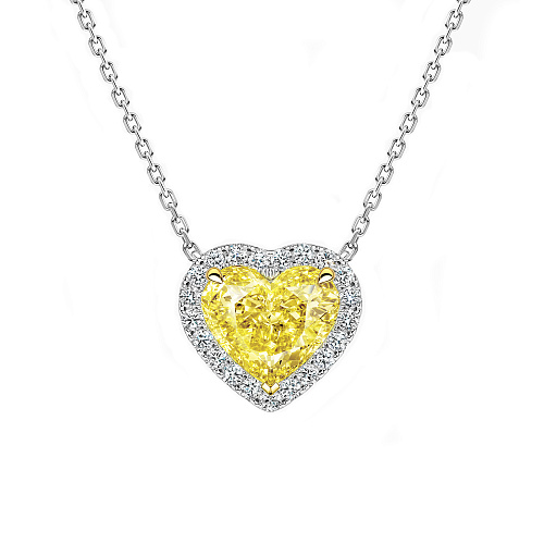 Украшение GIA  Подвеска с бриллиантом 3,01 ct. W to X/Internally Flawless   