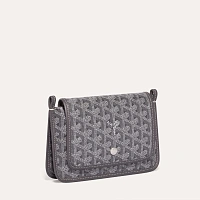 Сумки и аксессуары Goyard  Plumet Pouch-Wallet Grey  PLUMETPMLTY51CL51P