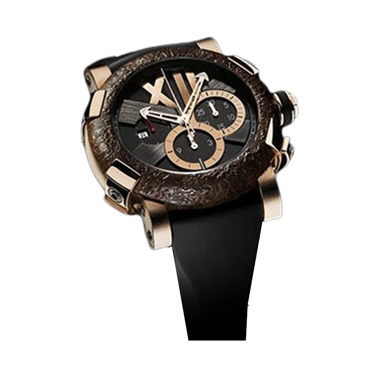 Часы Romain Jerome  Titanic-Dna - Rusted Steel T-Oxy Iv Chronograph Ultimate Pink Gold Mat  CH.T.OXY4.2222.00.BB