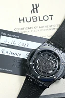 Часы Hublot  Big Bang Unico Sang Bleu Black Magic  415.CX.1112.VR.MXM18 