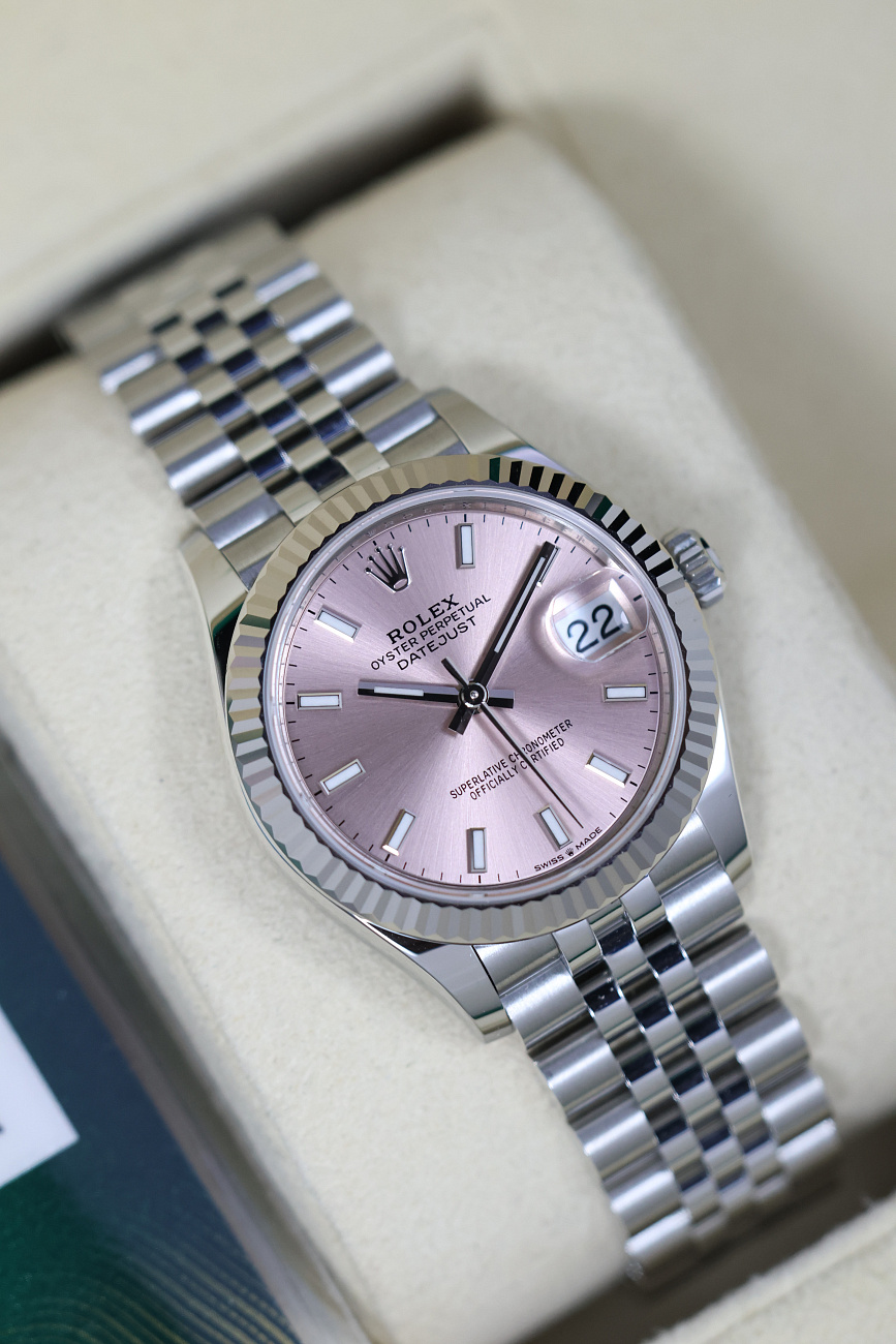 Часы Rolex  Datejust 31mm Pink Dial   278274