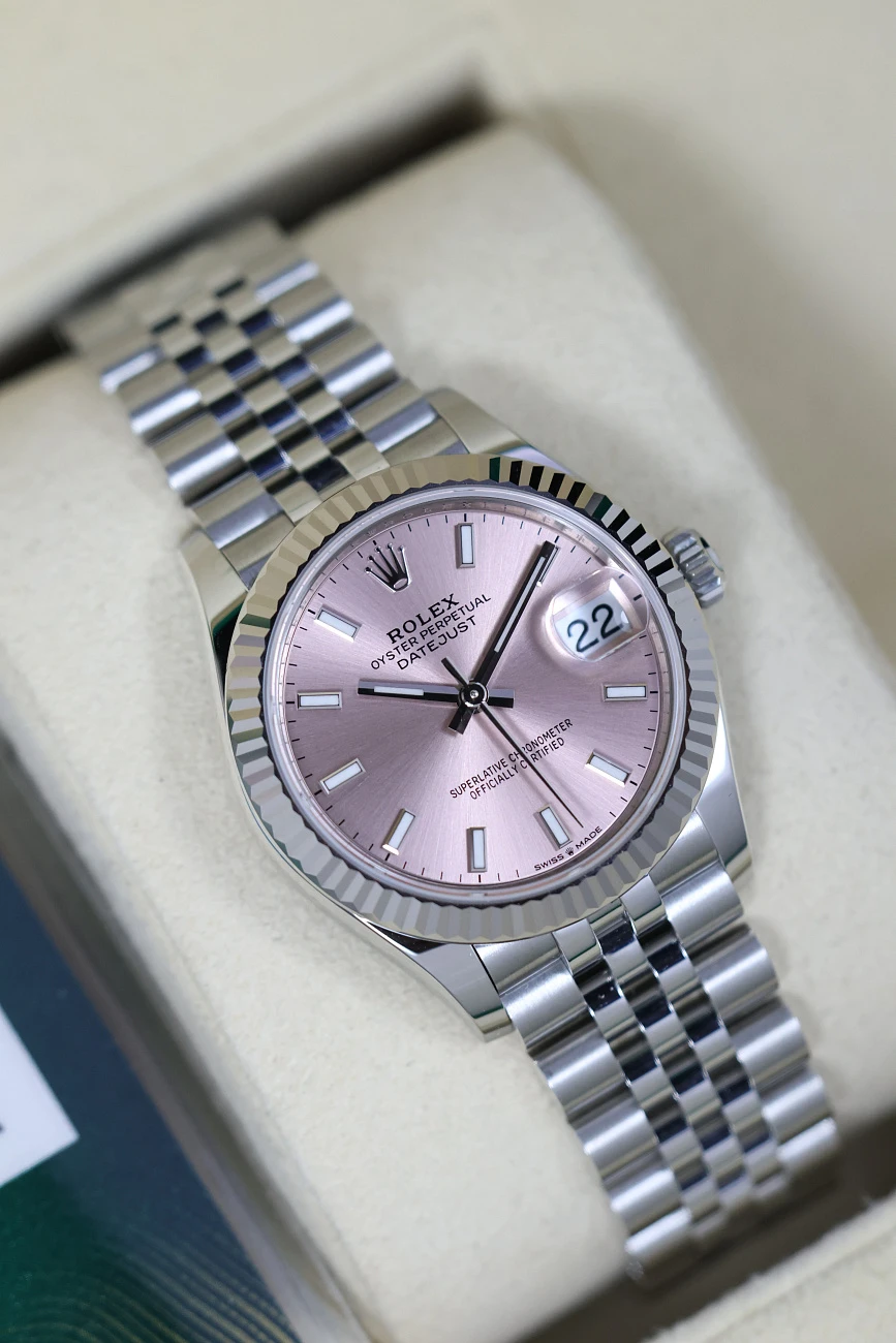 Часы Rolex  Datejust 31mm Pink Dial   278274