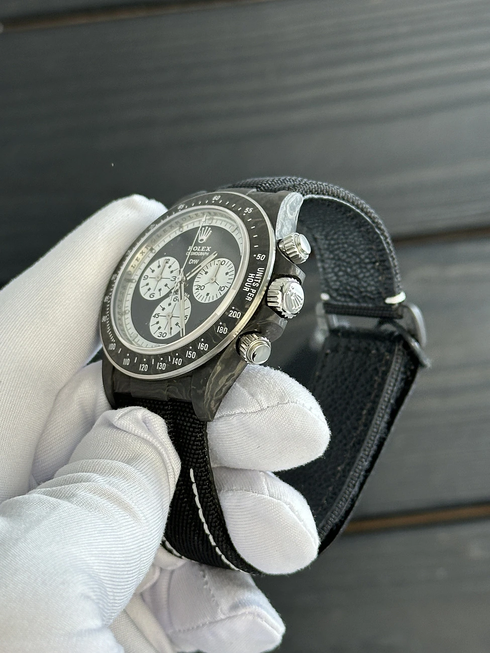 Часы DiW  Daytona Carbon Paul Newman  Daytona Carbon Paul Newman