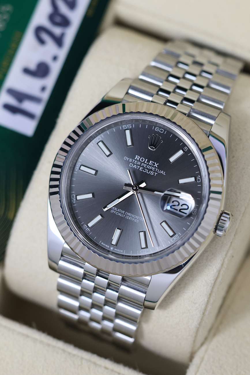 Часы Rolex  Datejust Ii 41Mm Dark Rhodium  126334