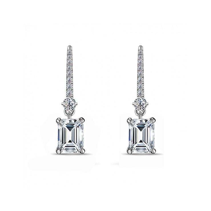Украшение GIA  Серьги с бриллиантами 0,77/0,77 ct. G/IF   