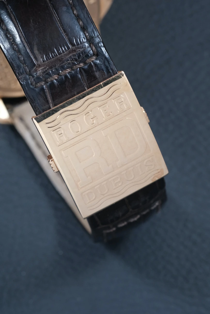 Часы Roger Dubuis  Excalibur Double Tourbillon Rose Gold Mother Of Pearl Dial  EX45 01 5 N1.67A