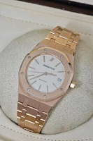 Часы Audemars Piguet  Royal Oak Rose Gold 36Mm White Dial  14790OR.OO.0789OR.01