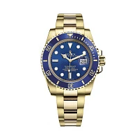 Часы Rolex  Submariner Yellow Gold Blue Discontiniued (Новые В Пленках)  116618LB