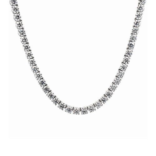 Украшение GIA  Diamond Tennis Necklace 65 сt. G/VS  (3 Excellent)   