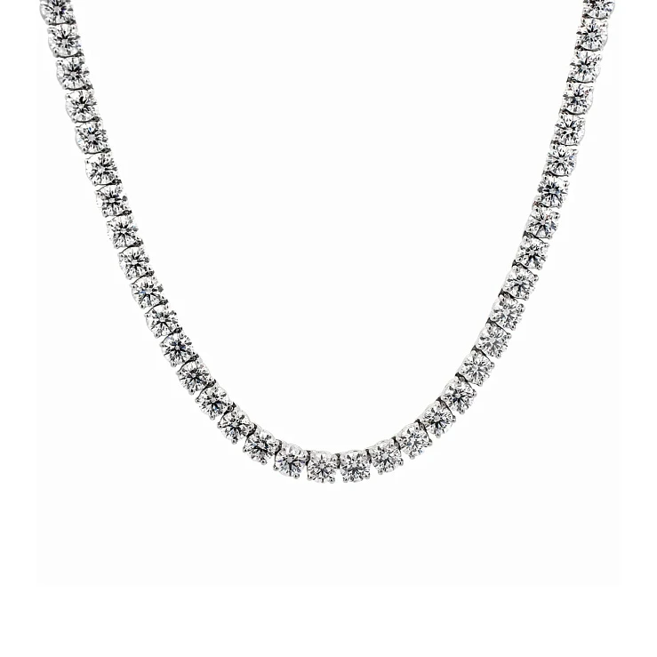 Украшение GIA  Diamond Tennis Necklace 65,48 сt. G/VS2  (3 Excellent)   
