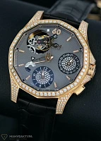 Часы Corum  Admirals Cup Rose Gold Tourbillon Gmt Limited Edition  397.551.85/0001 AK12