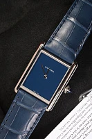 Часы Cartier  Tank Must De Cartier Blue Large  WSTA0055