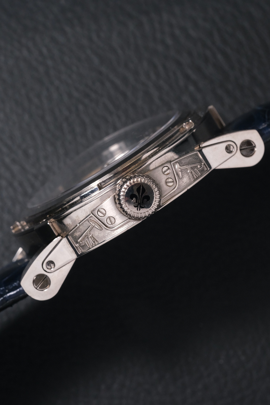 Часы Louis Moinet  Oil Derrick Limited Edition Blue   LM-14.70.03