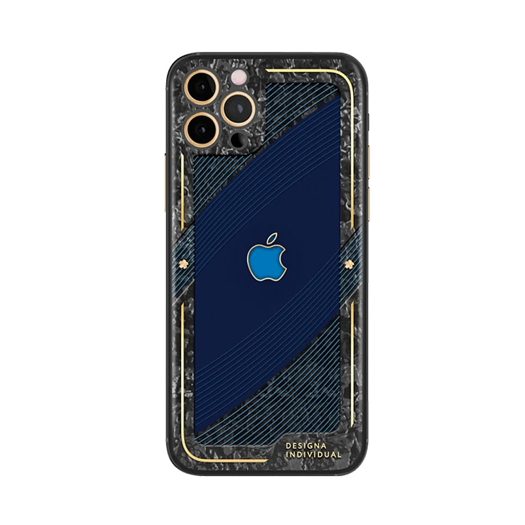 Кастомный Телефон Designa Individual  Symmetry Blue  