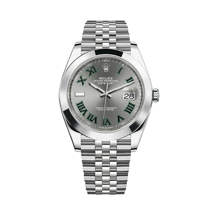 Часы Rolex  Datejust 41Mm Wibmledon Dial  126300