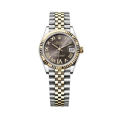 Rolex Steel And Yellow Gold Grey Dial