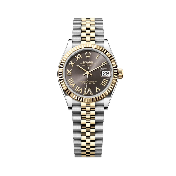 Часы Rolex  Steel And Yellow Gold Grey Dial  278273