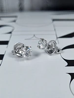 Украшение GIA  Серьги 1,04/1,04 ct. H/VS2 (3 excellent) Round Diamonds   