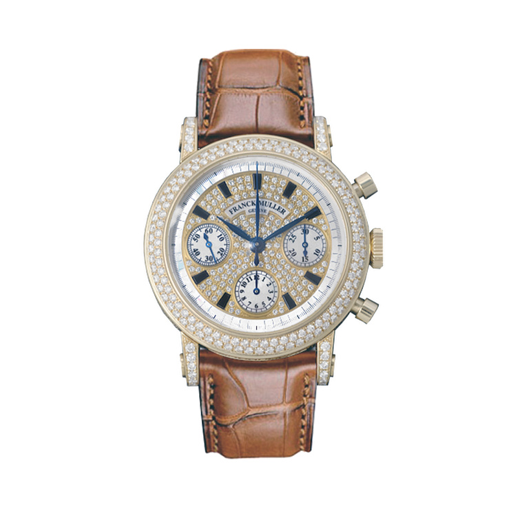 Часы Franck Muller  Chronograph Ronde Rose Gold And Diamonds  7000 CC D CD