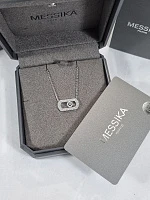 Украшение Messika  So Move Pavé Necklace  So Move Pavé-Set Necklace 12945-WG 