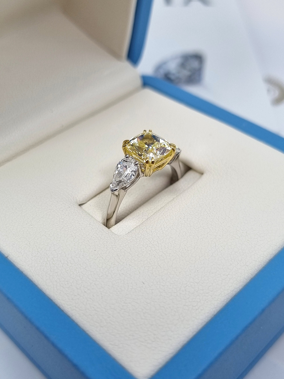 Украшение NO NAME  Кольцо 2,04 Ct. W To X/Vs1   