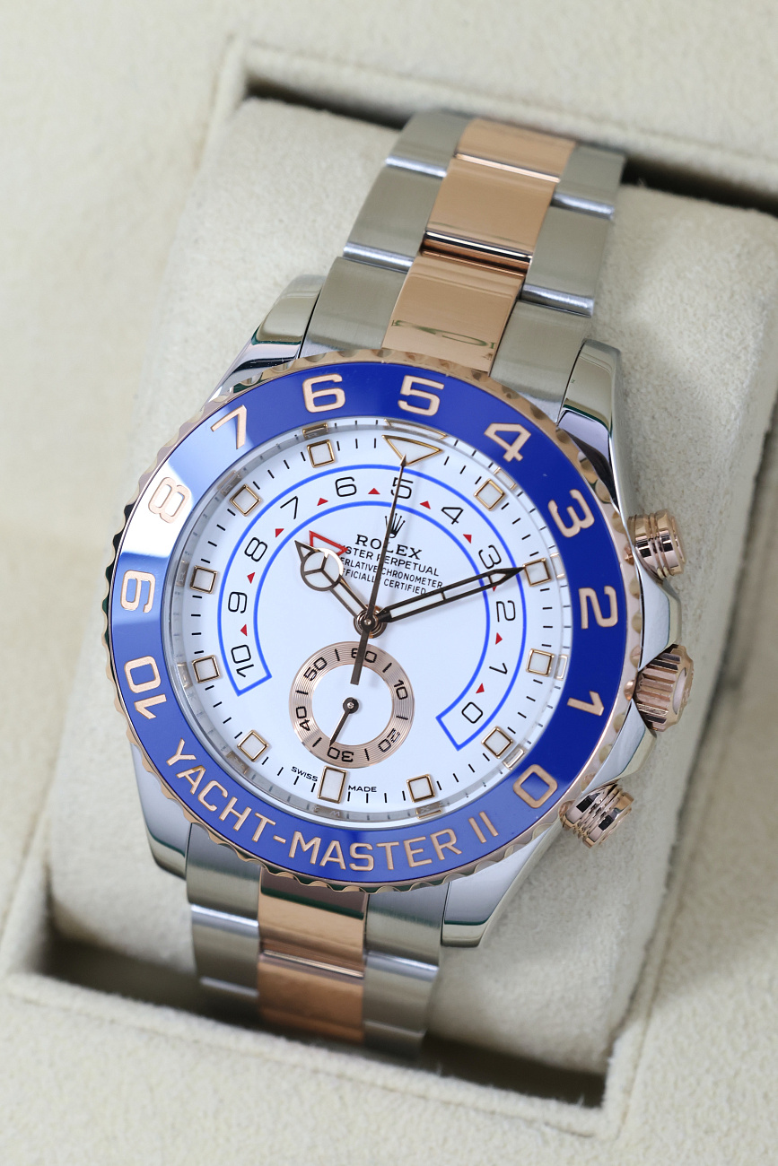 Часы Rolex  Yacht-Master Ii Steel Rose Gold  116681