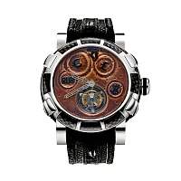Часы Romain Jerome  Tourbilion Rusted Steel T-Oxy Iii Tourbillon Black Extreme  TO.MO.CRISIS.F1.11BB.00