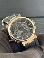 Часы Breguet  Marine Chronograph Rose Gold Dark Dial  5527BR/G3/5WV