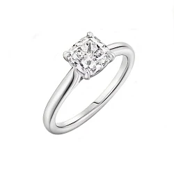 GIA Кольцо с бриллиантом 3,06 ct. E/VS1