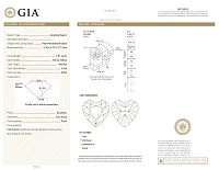 Украшение GIA  Серьги 1,01/1,01 ct. Fancy Yellow/VVS2-VS2 Heart Diamonds   