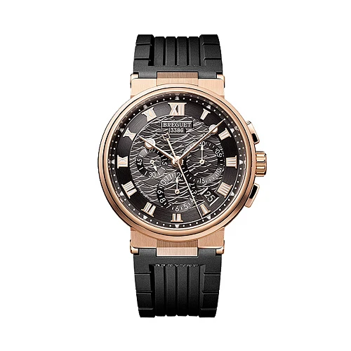 Часы Breguet  Marine Chronograph Rose Gold Dark Dial  5527BRG3/5WV