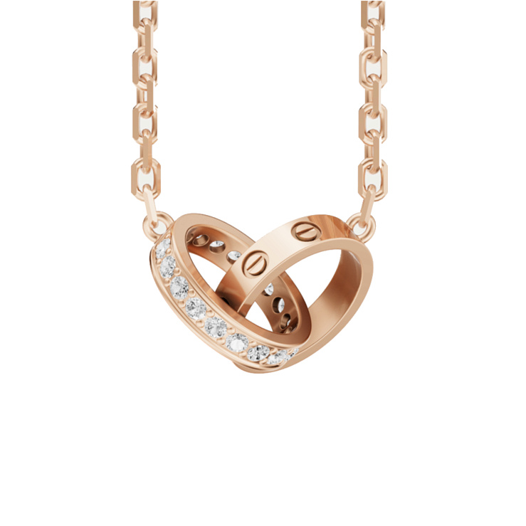 Украшение Cartier  Love Necklace, Diamonds  B7013900 