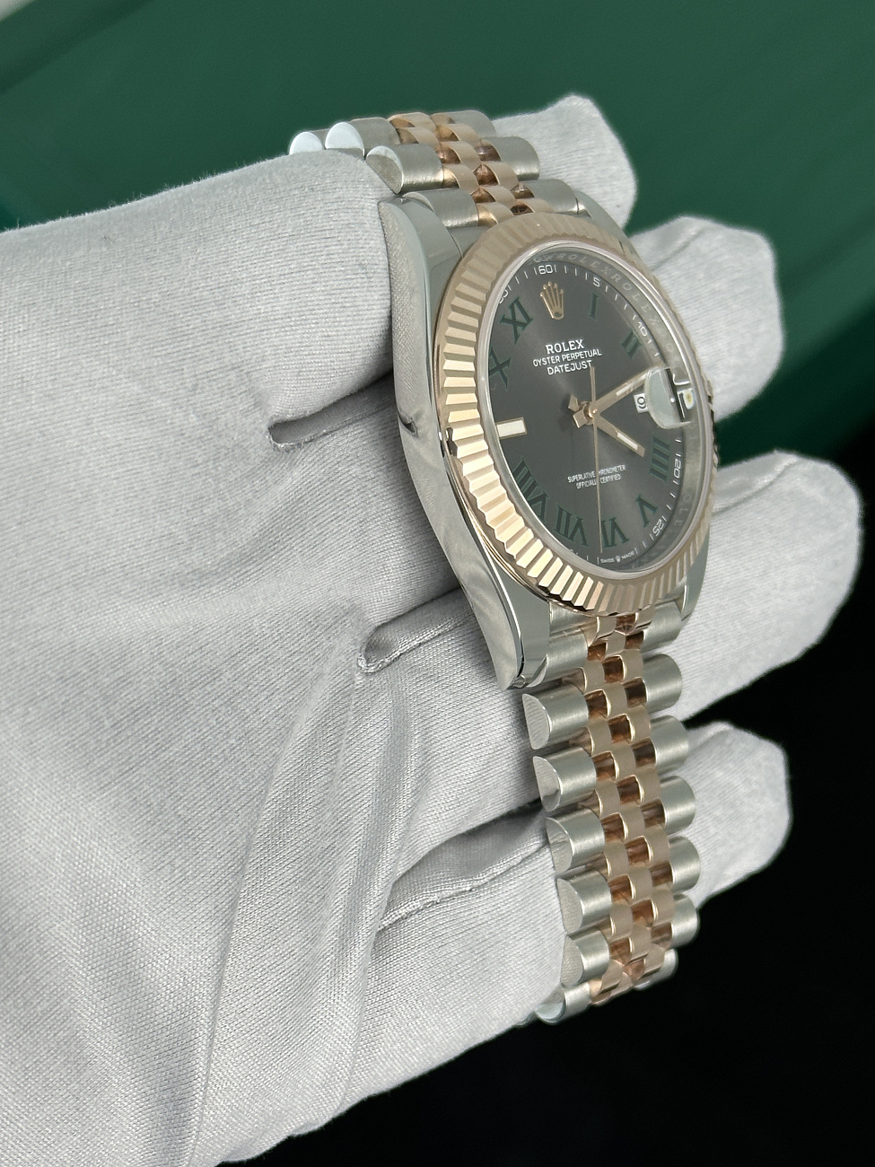 Часы Rolex  Datejust 41Mm Wimbledon 2021  126331