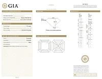 Украшение GIA  Кольцо С Бриллиантом 1,76 Ct. J/Internally Flawless   