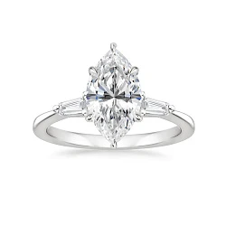 GIA Кольцо с бриллиантом 5,85 ct. M,Faint Brown/Si1