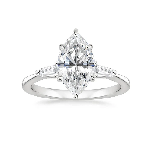 Украшение GIA  Кольцо с бриллиантом 5,85 ct. M,Faint Brown/Si1   
