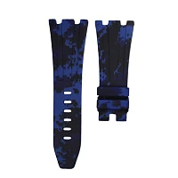 Часовой ремешок Audemars Piguet  Ремешок Для Часов Blue Digi Camo Ap Diver 42Mm Strap  