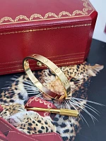 Украшение Cartier  Love Bracelet, Classic Model, Brushed Yg  B6077017 
