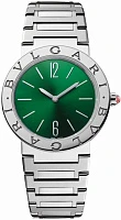 Заказать Bvlgari  Stainless Steel Bvlgari Bvlgari 33Mm Green Dial Watch  103693