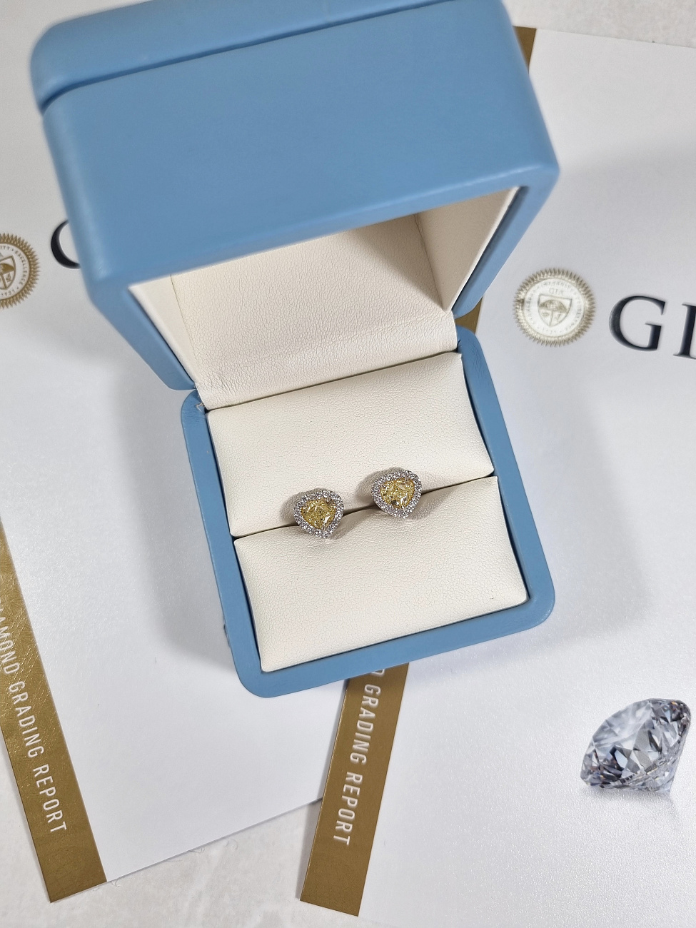 Украшение NO NAME  Серьги 1,01/1,03 Ct.   