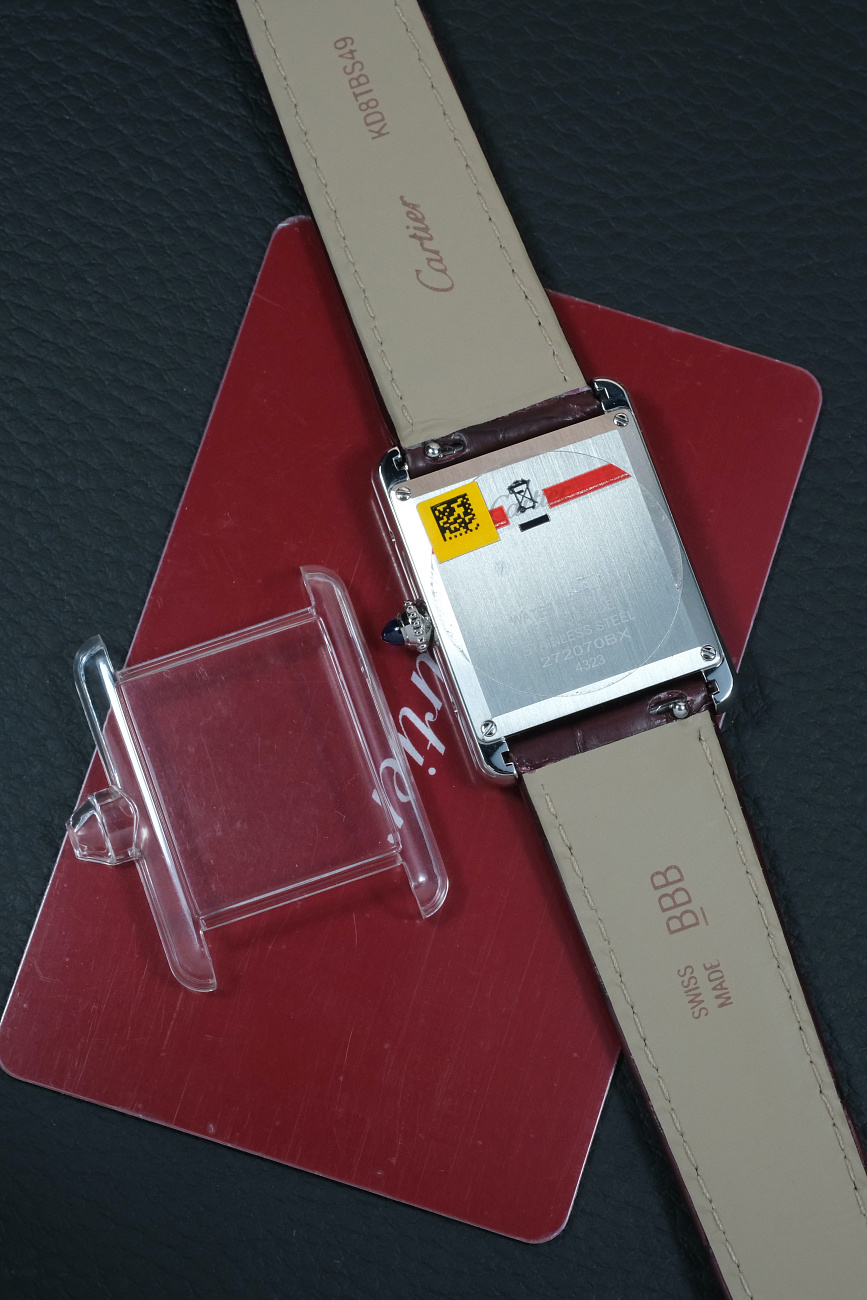 Часы Cartier  Tank Must De Cartier Red  WSTA0054