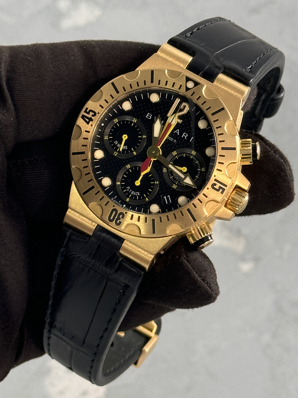 Часы Bvlgari  Diagono Scuba Professional Diver Chronograph  SC 40