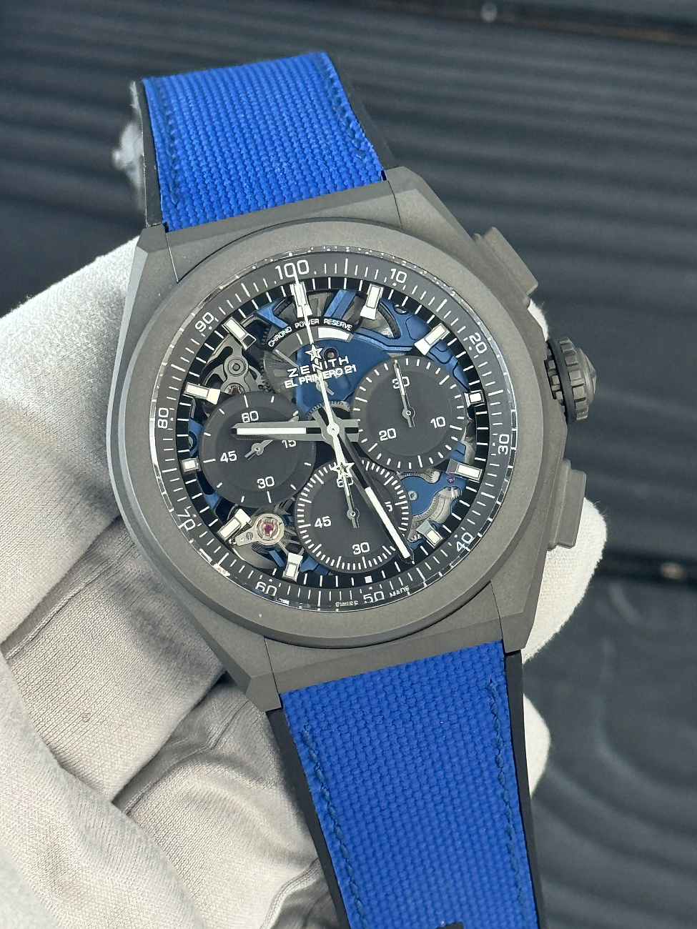 Часы Zenith  Defy El Primero 21 Ultrablue   97.9001.9004/81.R946
