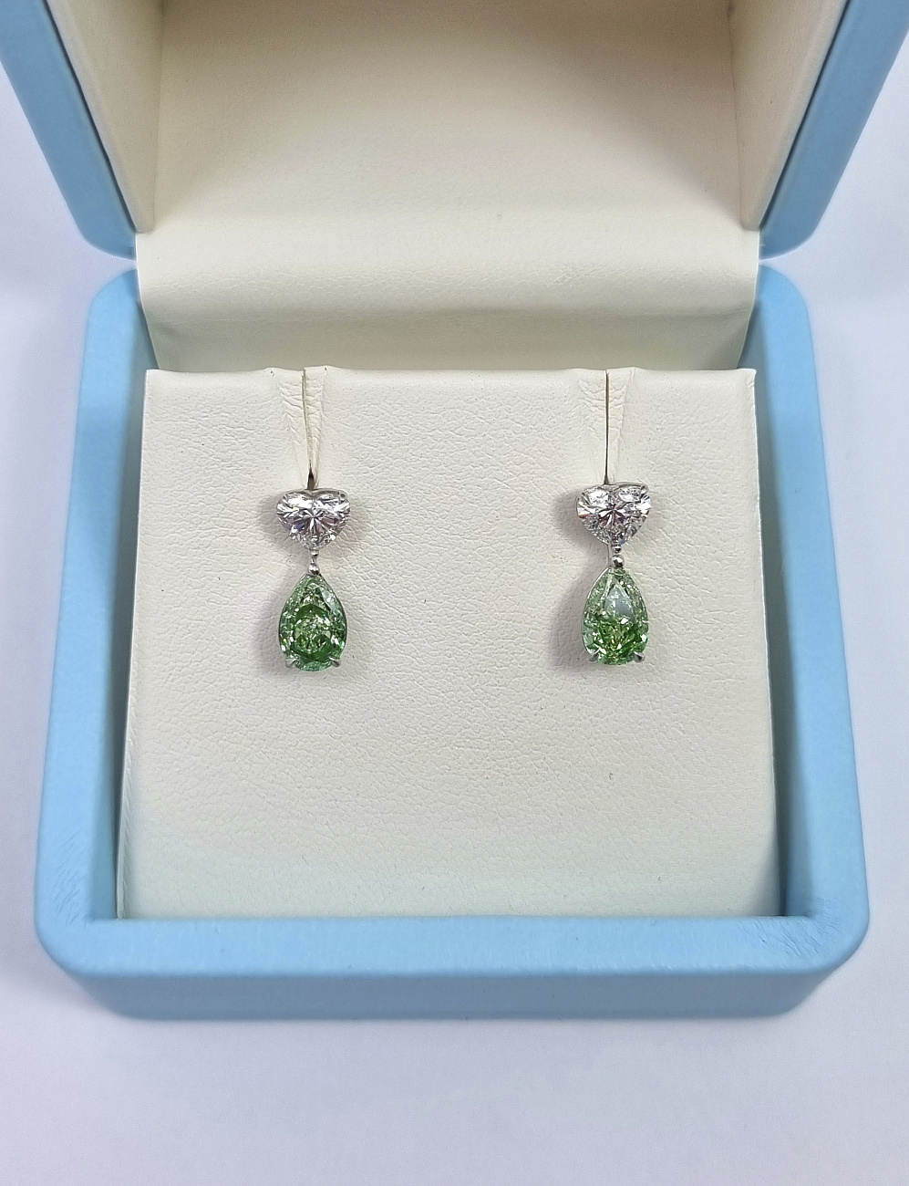 Украшение NO NAME  Серьги С Бриллиантами 1,01/1,07 Ct. Flbgy/Vvs1-Vs1   