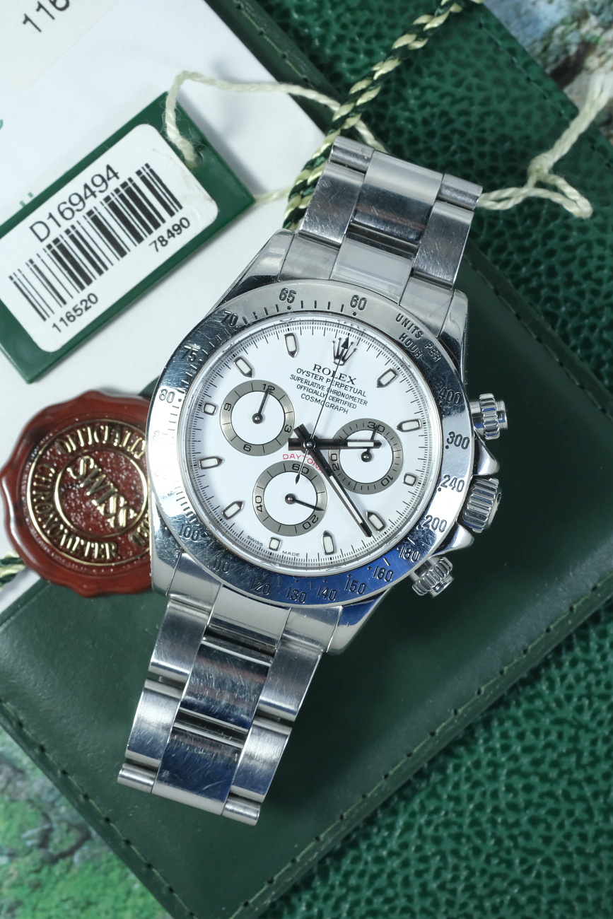 Часы Rolex  Cosmograph Daytona White Dial  116520